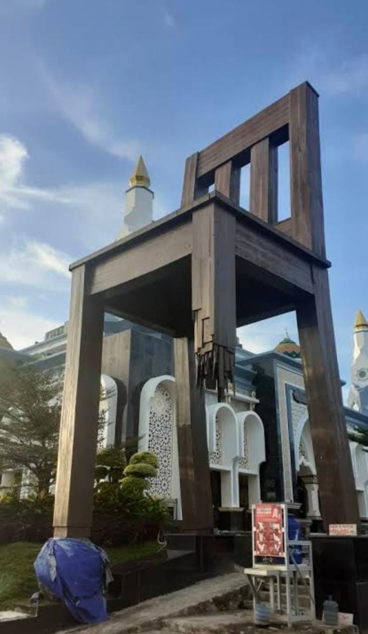 Masjid Abdul Khadim Desa Epil Muba Didirikan Prof Kadim, Kampung Halaman Wakil Ketua DPR Azis Syamsuddin