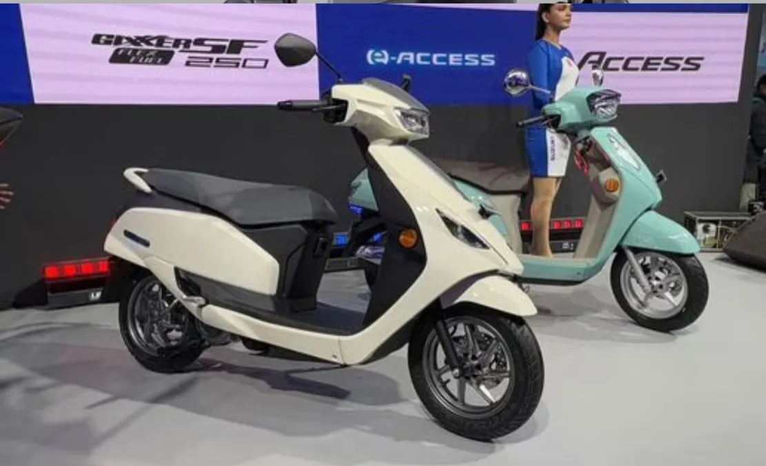 Motor Listrik Ramah Lingkungan Suzuki e-Access Hadirkan Desain Praktis!