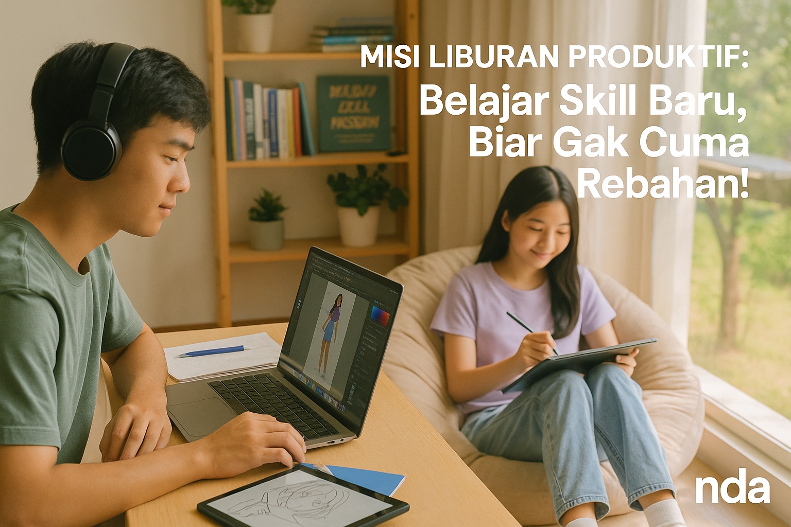 Liburan Produktif: Muncul Trend Belajar Skill Baru Selama Libur Sekolah 2025