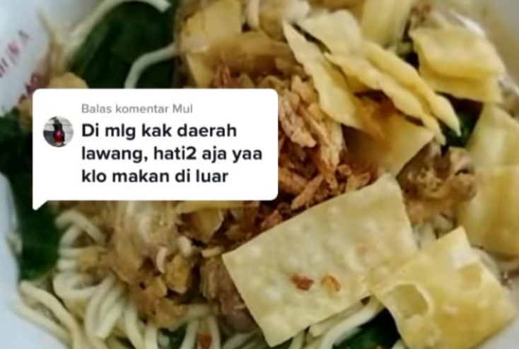 Viral di Media Sosial, Pria Ini Temukan Belatung dalam Mie Ayam 