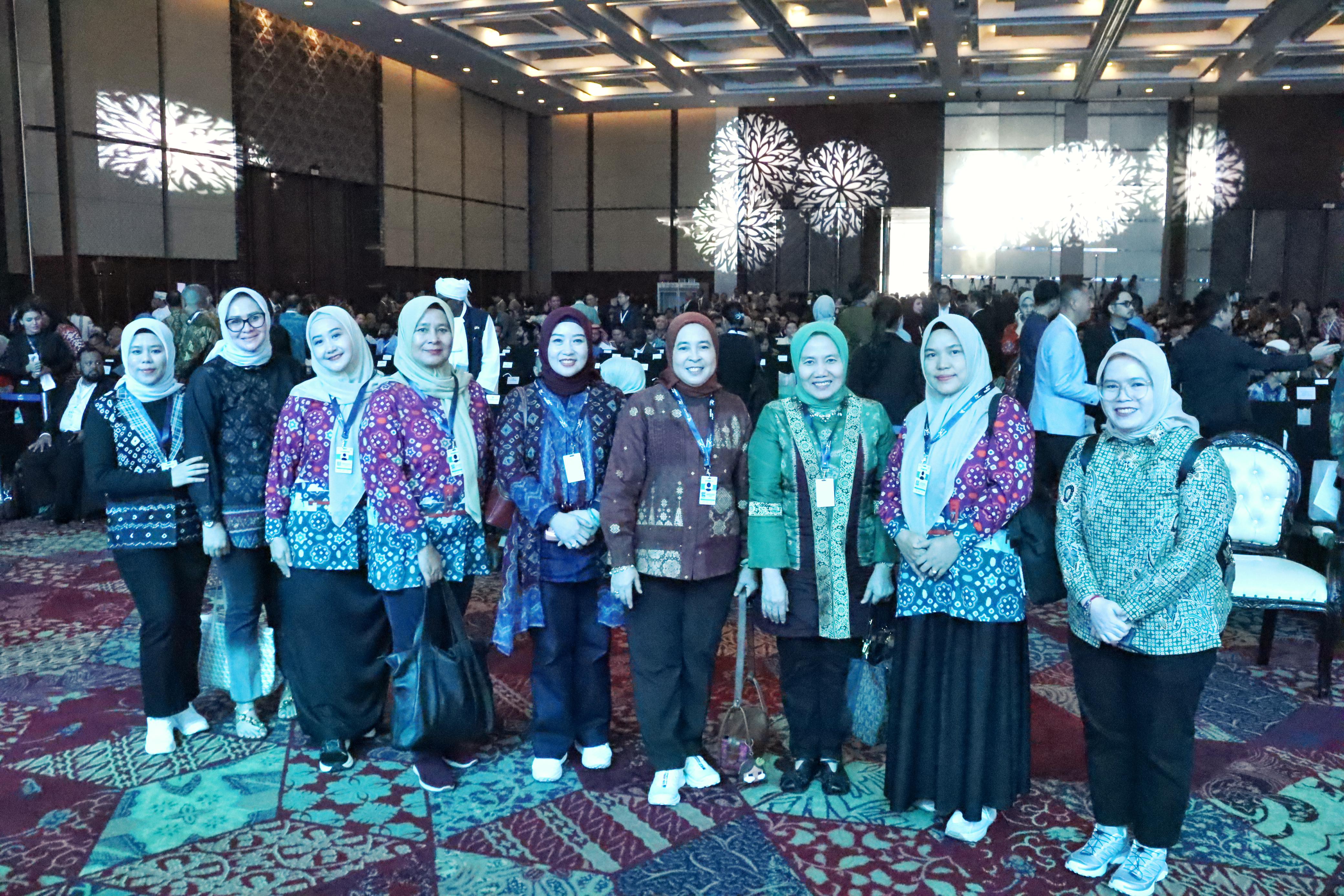 Ketua TP PKK Kota Palembang Hadiri Trade Expo Indonesia ke-40 di Tangerang