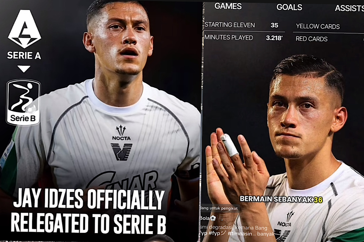 Sedih Venezia Harus Terdegradasi, Kalah Lawan Juventus 2-3 Tanpa Diperkuat Jay Idzes