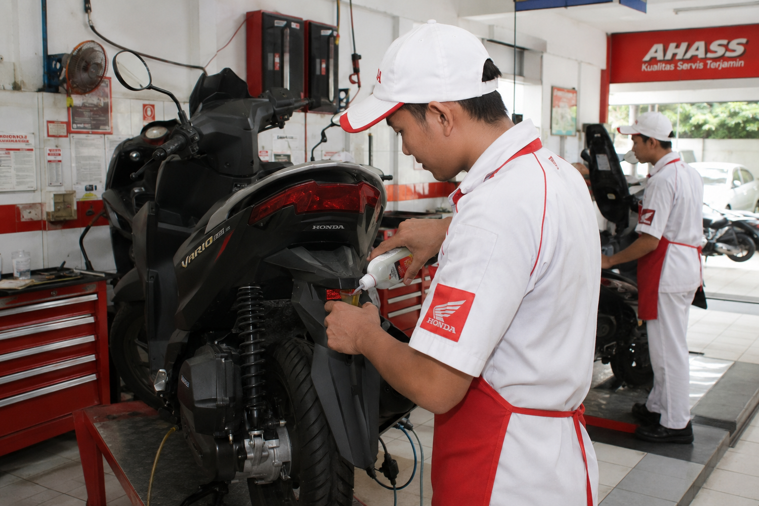 Oli, Rem, Ban, dan Lampu, Ini 4 Komponen Motor Honda yang Harus Rutin Diperiksa