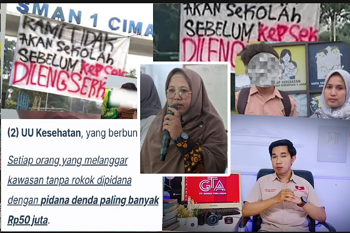 Harusnya Siswa Merokok di Sekolah Didenda Rp50 Juta, Jangan Hanya Gurunya Disanksi 