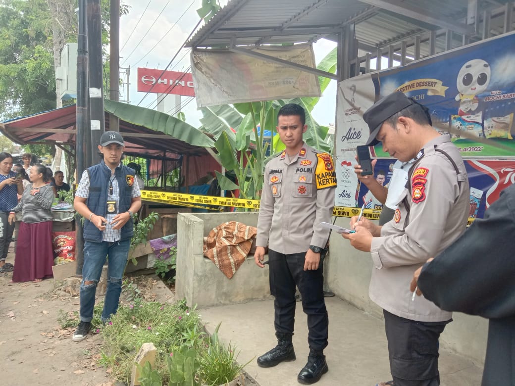 Sopir Truk Asal PALI Ditemukan Tak Bernyawa di Samping Warung Dogan Kertapati Palembang 