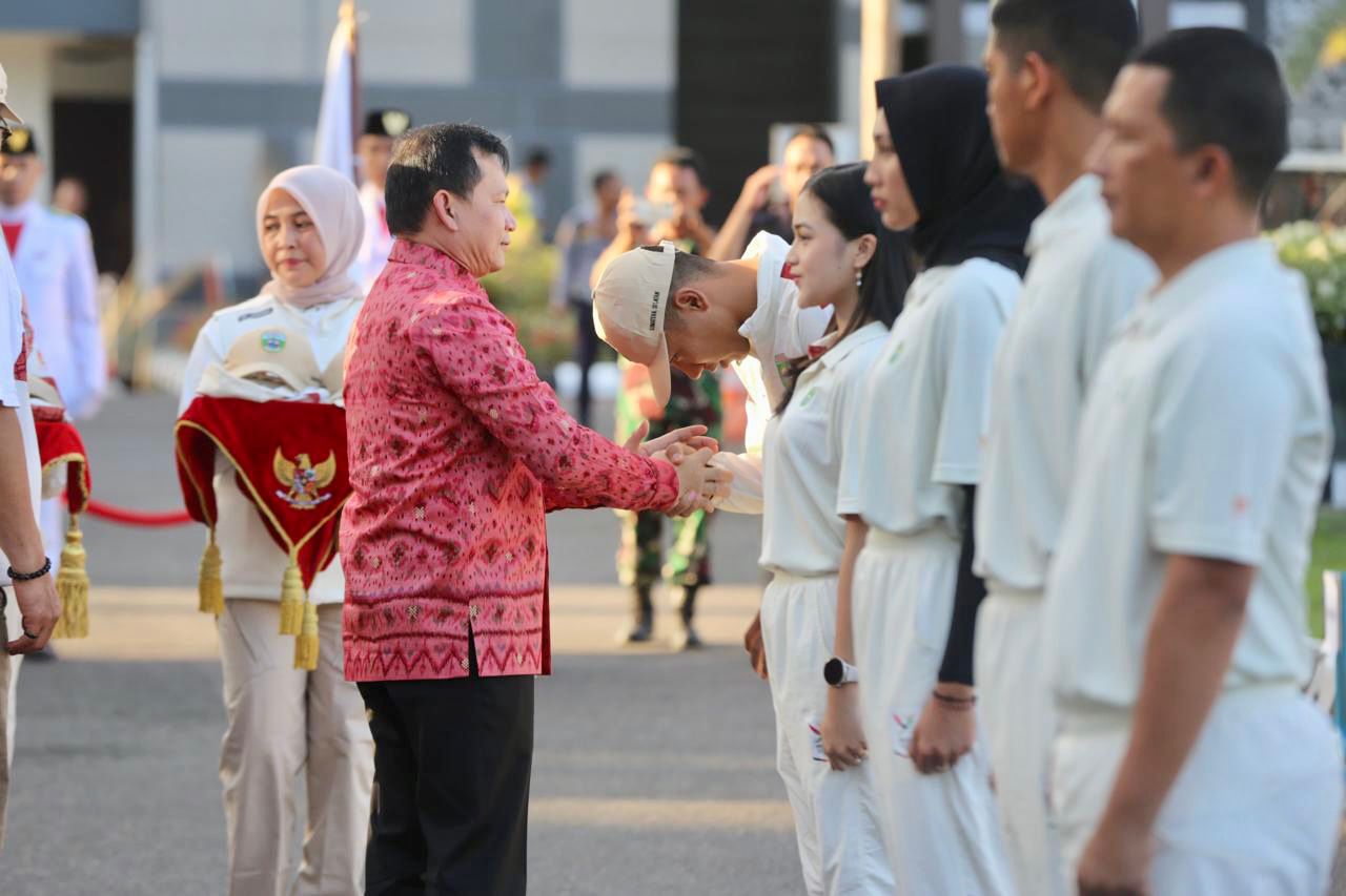 382 Atlet Kontingen Sumsel Siap Berlaga Pada PON XXI Aceh-Sumut, Ini Harapan Pj Gubernur Elen Setiadi