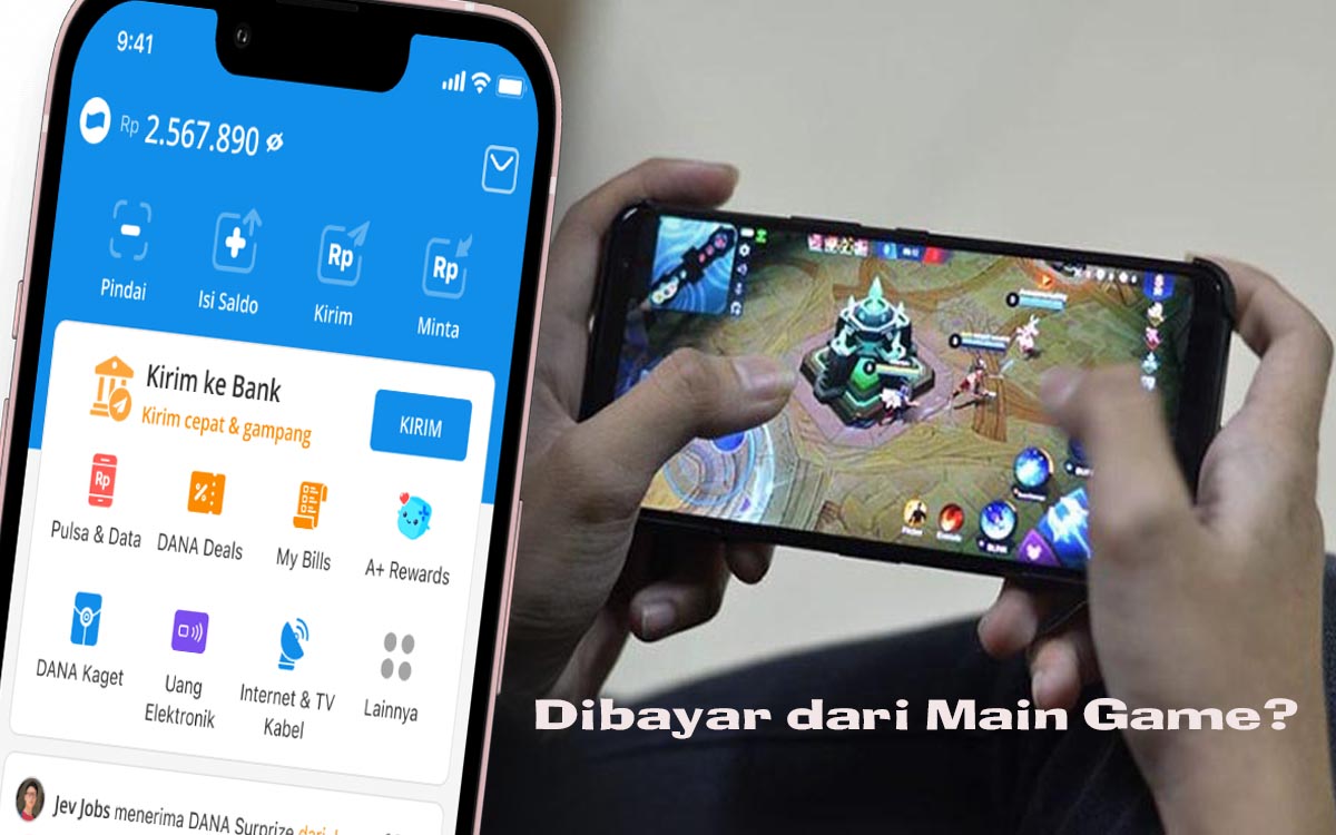 Dibayar dari Main Game? Berikut Aplikasi Penghasil Saldo DANA Terbukti Cair Rp750.000