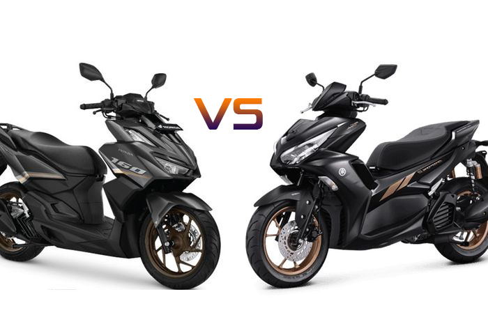 Honda Vario 160 vs Yamaha Aerox 155, Perbandingan Skutik Sporty Kelas 150cc