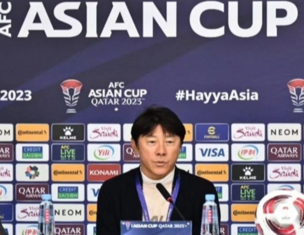 Shin Tae-Yong Yakin Squad Garuda Lolos 16 Besar Piala Asia 2023