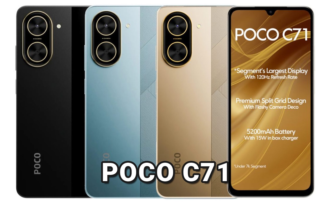Review HP POCO C71: Harga Rp 1 Jutaan Tapi Tidak Murahan