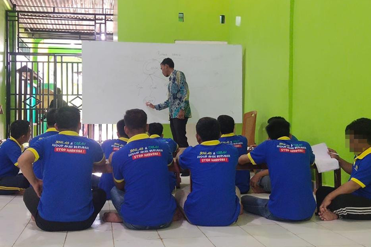 Ikut Sekolah Kejar Paket di Lapas, 215 Warga Binaan Sumsel semangat Belajar