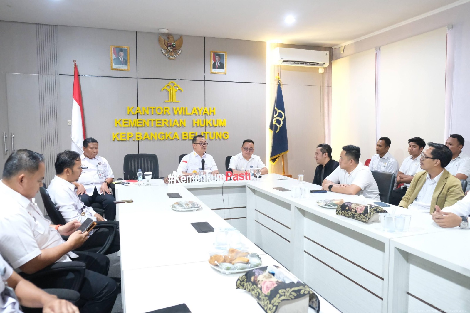 Kemenkum Babel dan HIPMI Bangka Belitung Perkuat Sinergi dalam Perlindungan Hukum bagi Pelaku Usaha Muda