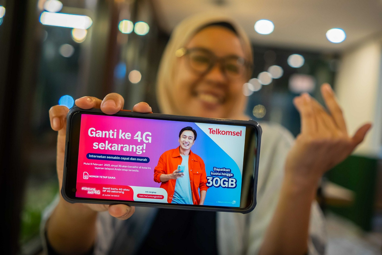 Upgrade  Layanan 3G ke 4G Telkomsel terus Bergerak di 300 Kota/Kabupaten