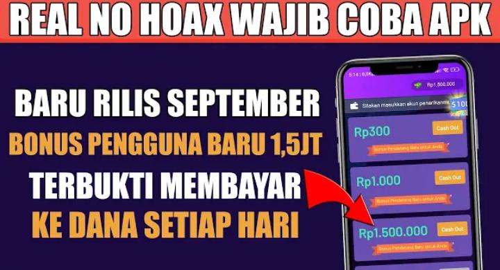 Aplikasi Penghasil Saldo DANA Gratis Terbaru, Sekali Login Dibayar Rp300.000, Buruan Download!