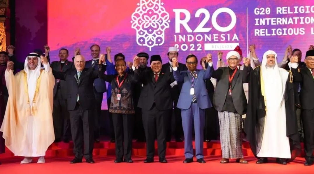 Forum R20 Dihadiri 150 Pemimpin Lintas Agama, Jokowi Banggakan Pancasila dan Bhinneka Tunggal Ika