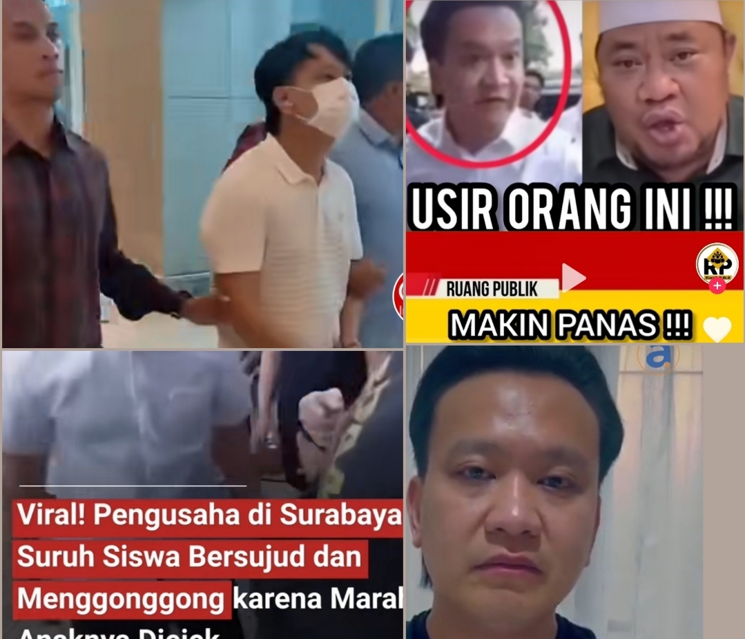 Polisi Bekuk Pengusaha Ivan Sugianto, Usai Heboh Video Viral Paksa Siswa Sujud dan Menggonggong, Nyesal di Sel