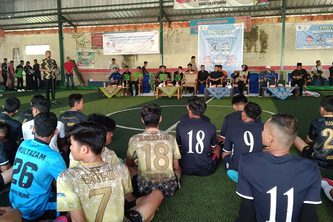 Apresiasi Pegiat Futsal di Ogan Ilir, Bupati Panca Berikan Bonus Uang