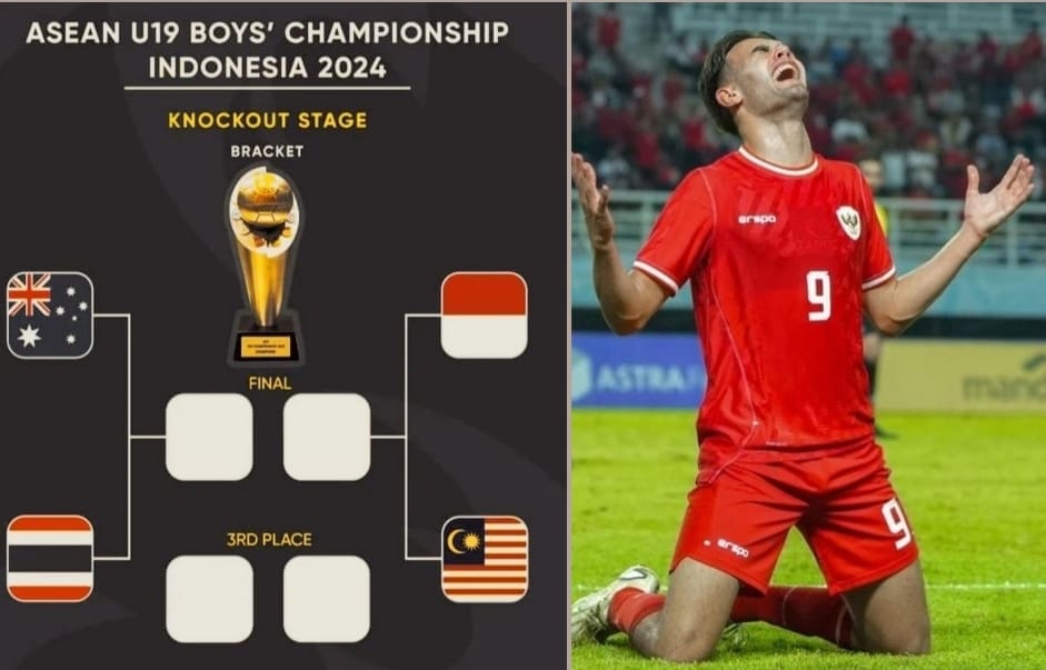 Jens Raven Diplot sebagai Starter di Semifinal ASEAN U-19 Championship 2024, Live Indosiar dan Vidio