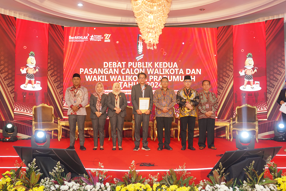 Debat Publik Kedua Pilwako Prabumulih 2024 Sukses Digelar, 3 Paslon Adu Program untuk Merebut Hati Rakyat