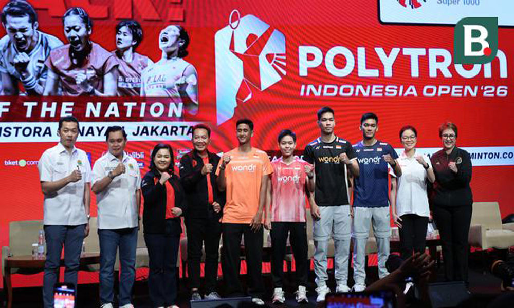 Polytron Indonesia Open 2026 Dimulai, ini Jadwal 11 Wakil Tuan Rumah di Hari Pertama