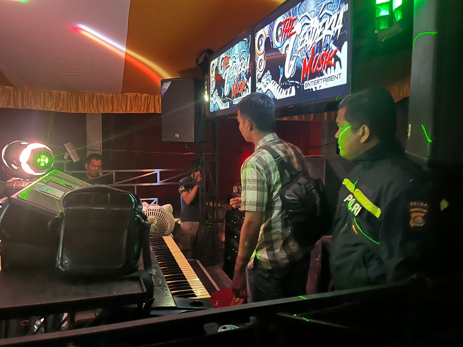 Dini Hari, Polisi Bubarkan Orgen Tunggal Musik Remix Acara Hajatan di Lempuing Jaya OKI