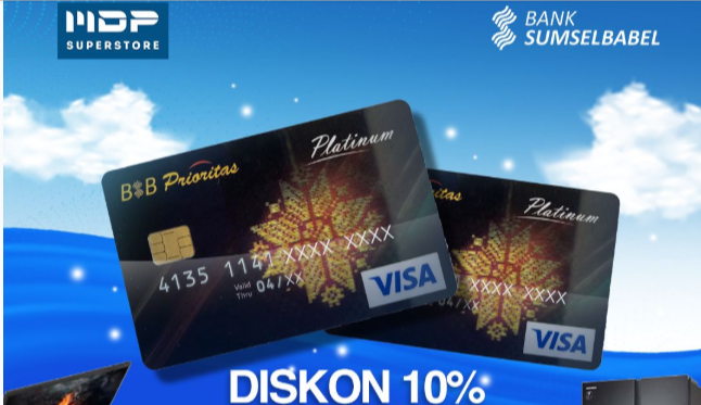 Diskon Hingga Rp250 Ribu, Khusus Pemegang Kartu Prioritas Bank Sumsel Babel