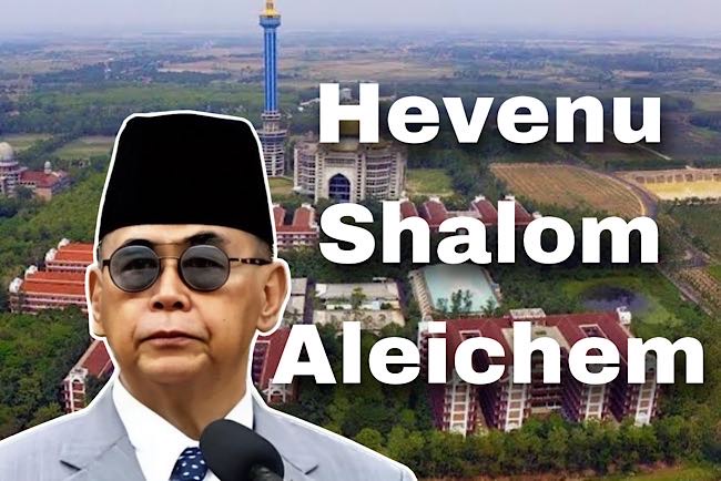 Netizen Heran Ponpes Al Zaytun Panji Gumilang Getol Amat Promosi Hevenu Shalom Aleichem Yahudi, Ada Apa Sih?  