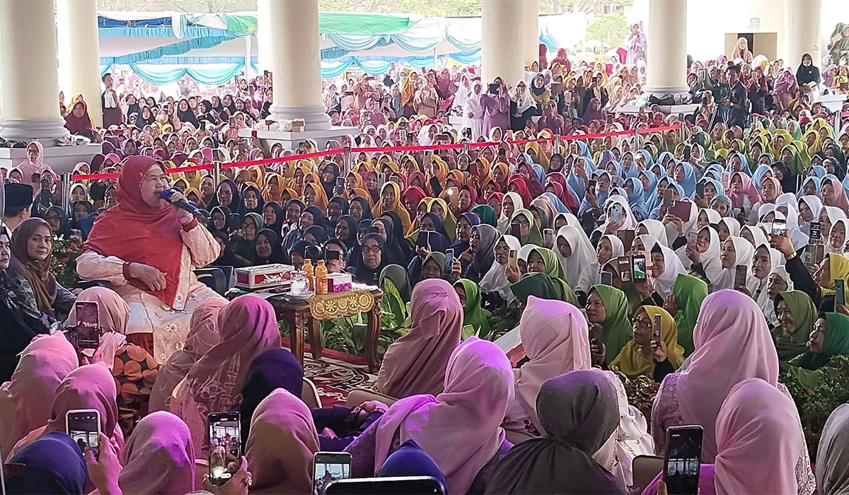 3.000 Jemaah Majelis Taklim di Kabupaten Ogan Ilir Hadiri Tabligh Akbar Mamah Dedeh