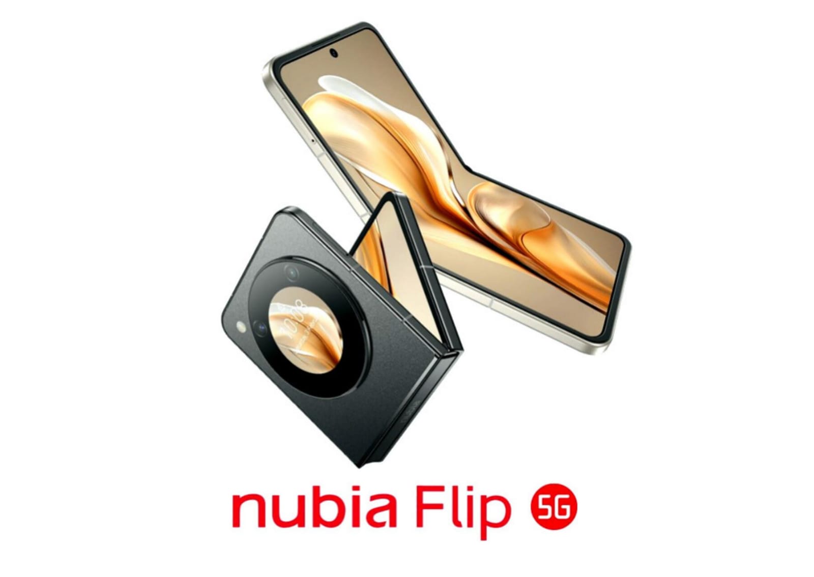 Nubia Flip 5G Pilihan Ponsel Lipat Bergaya Clamshell dengan Desain Tipis dan Layar OLED Fleksibel 