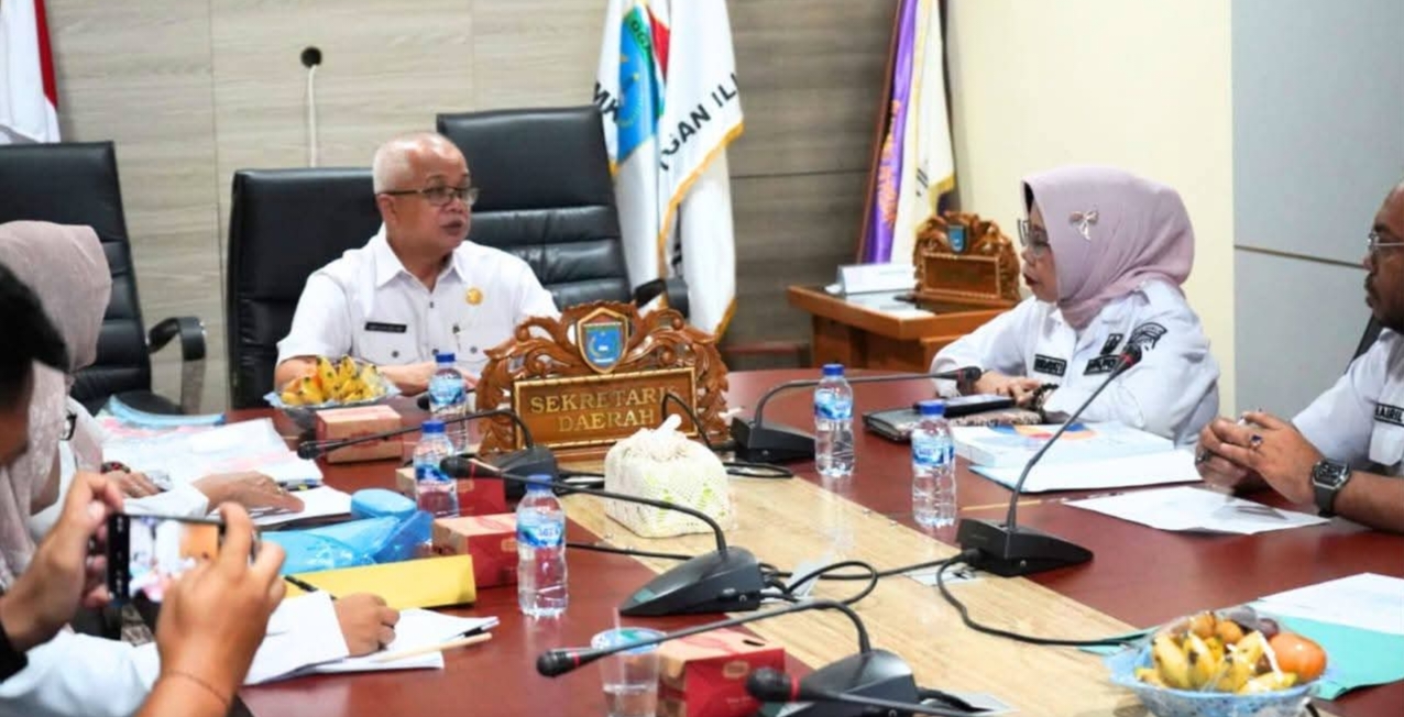 Sekda Ogan Ilir Hadiri Forum Nasional Konsolidasi Rencana Aksi Pembangunan Kependudukan Secara Virtual