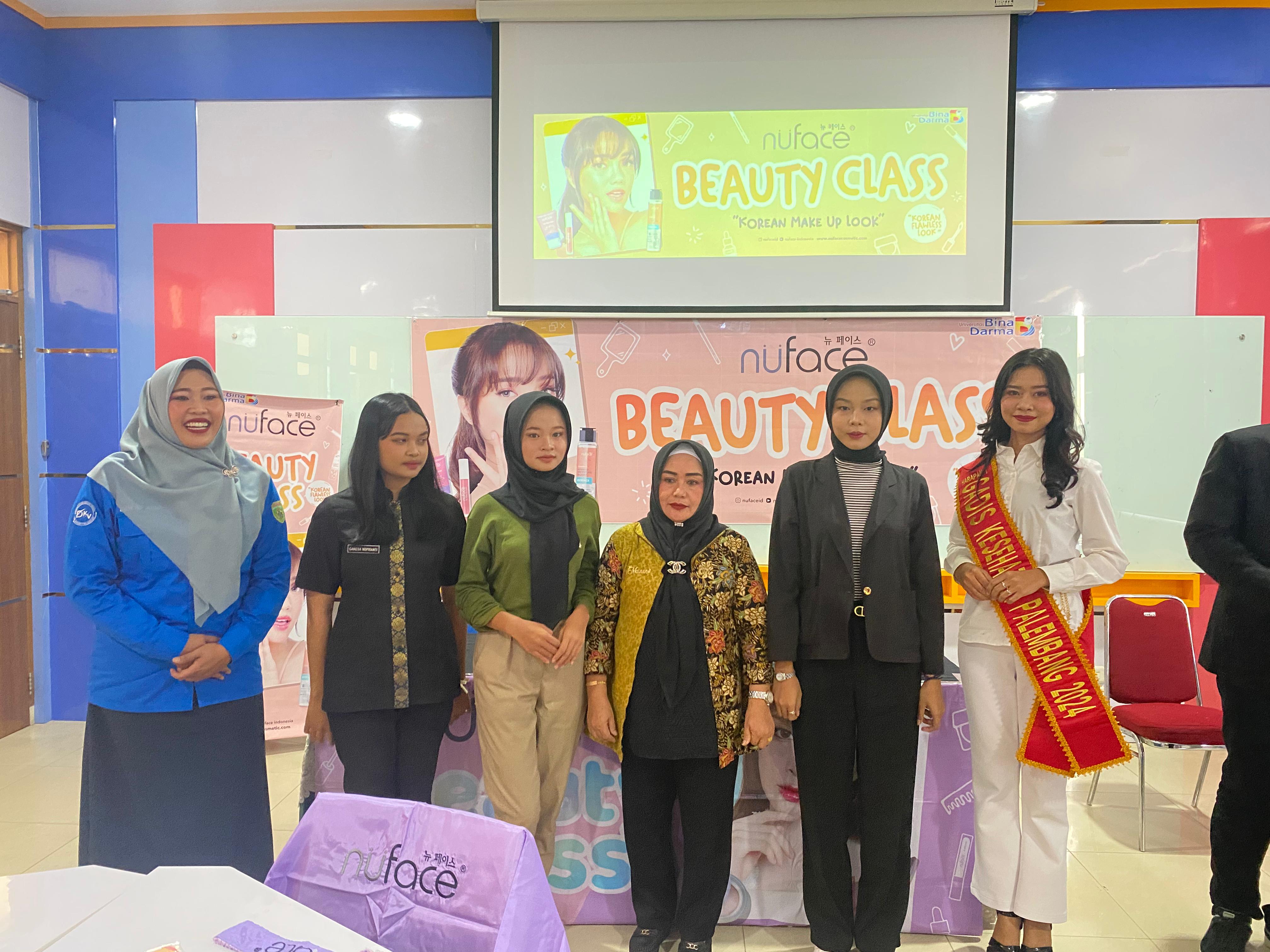 Universitas Bina Darma Adakan Inkubasi Bisnis Beauty Beauty Class Digisquad