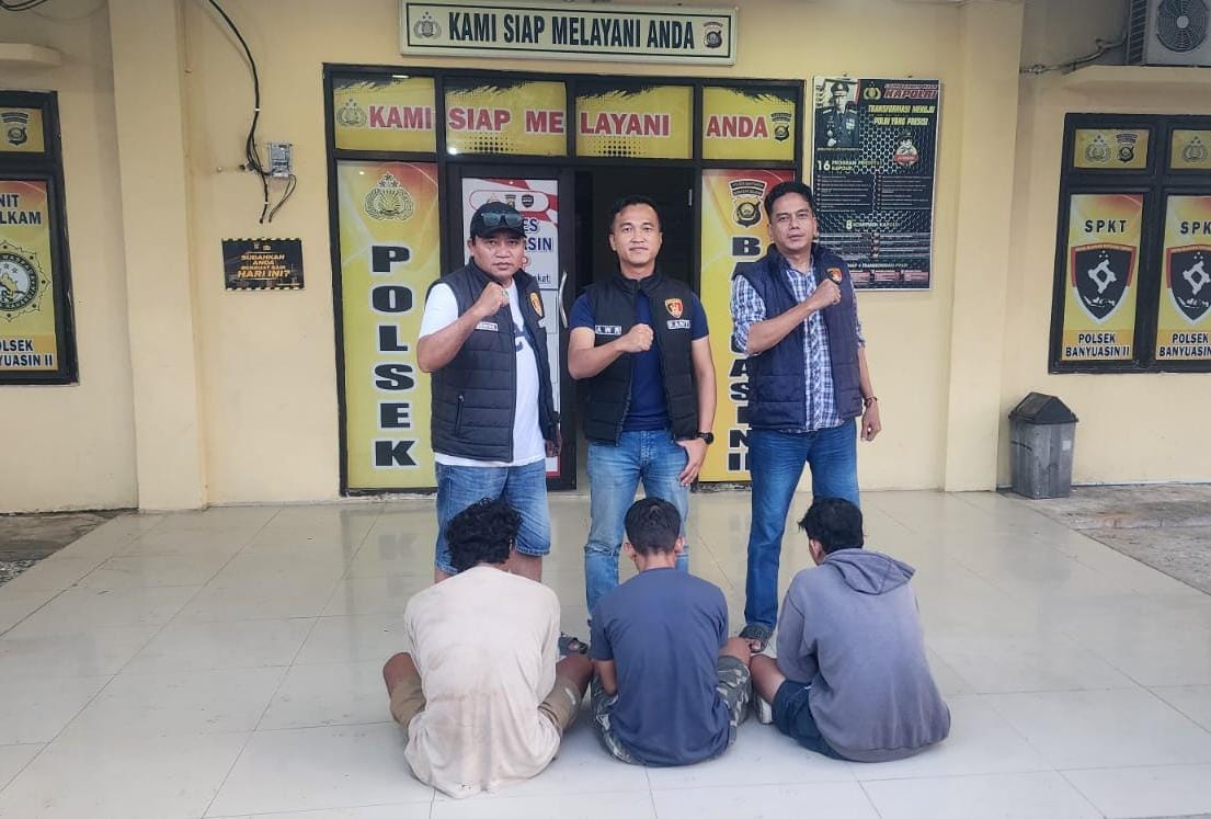 2 Warga Pekanbaru Terlibat Pencurian di Sungsang