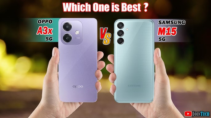 Duel Sengit OPPO A3x Vs Samsung Galaxy M15, Duo Smartphone Terbaik di Agustus 2024