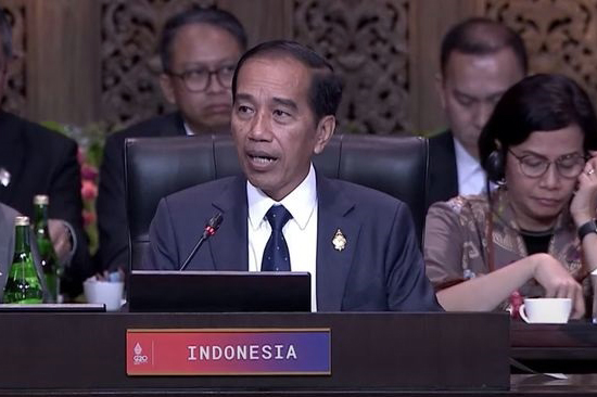 KTT G20 Nusa Dua Bali: Presiden Jokowi Minta Perang Dihentikan 