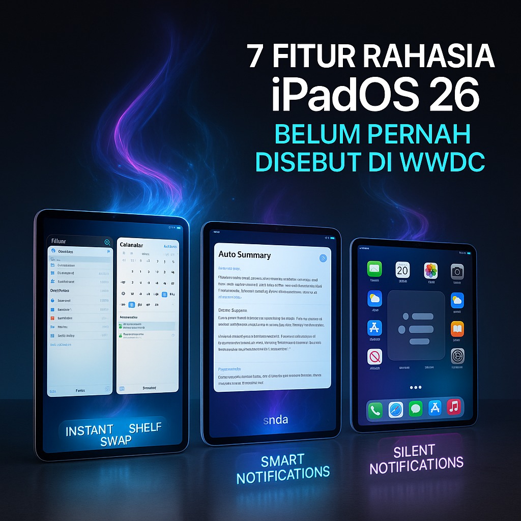 Jangan Sampai Ketinggalan! 7 Fitur Rahasia iPadOS 26 yang Gak Dikasih Tahu di Presentasi Apple!