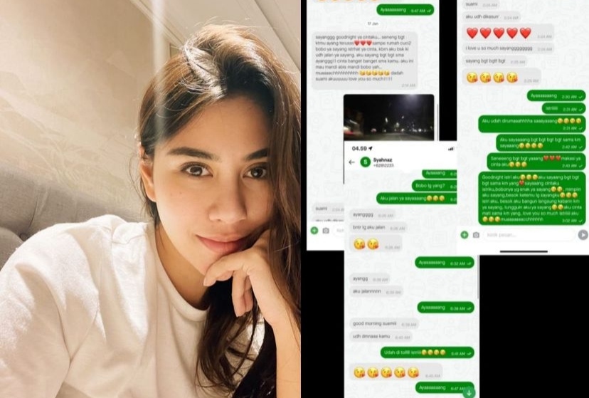 Hot News! Syahnaz Diduga Selingkuh, Istri Sah Rendy Kjaernett Bongkar Isi Chat Mesra