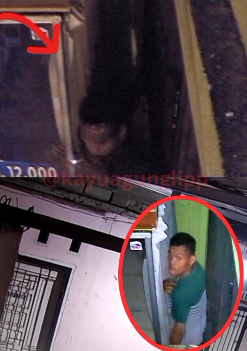 Aksi Pencurian di Warung Makan Depan RS Lama Kayuagung OKI Terekam CCTV