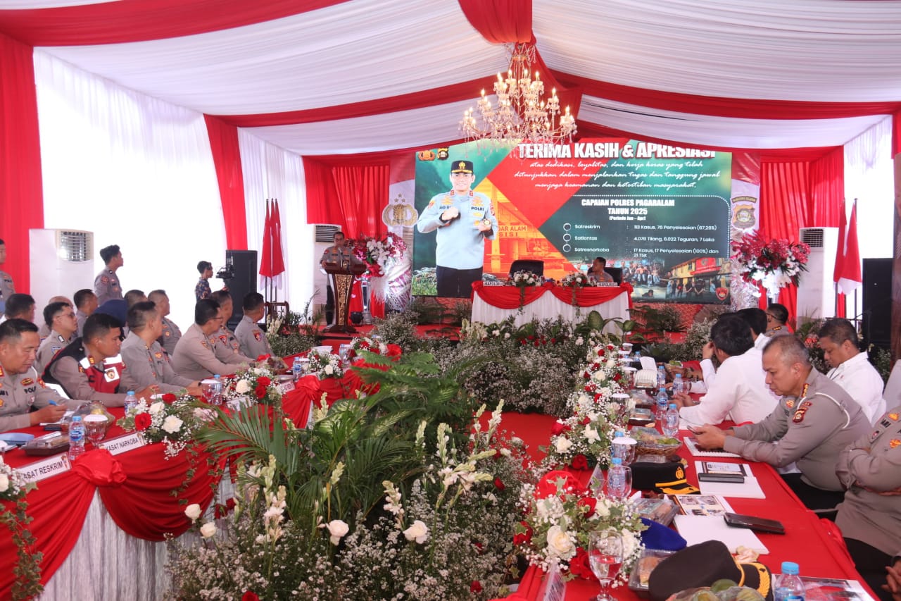 Kapolda Sumsel Berikan Arahan Strategis kepada Personel Polres Pagar Alam dalam Kunjungan Kerja