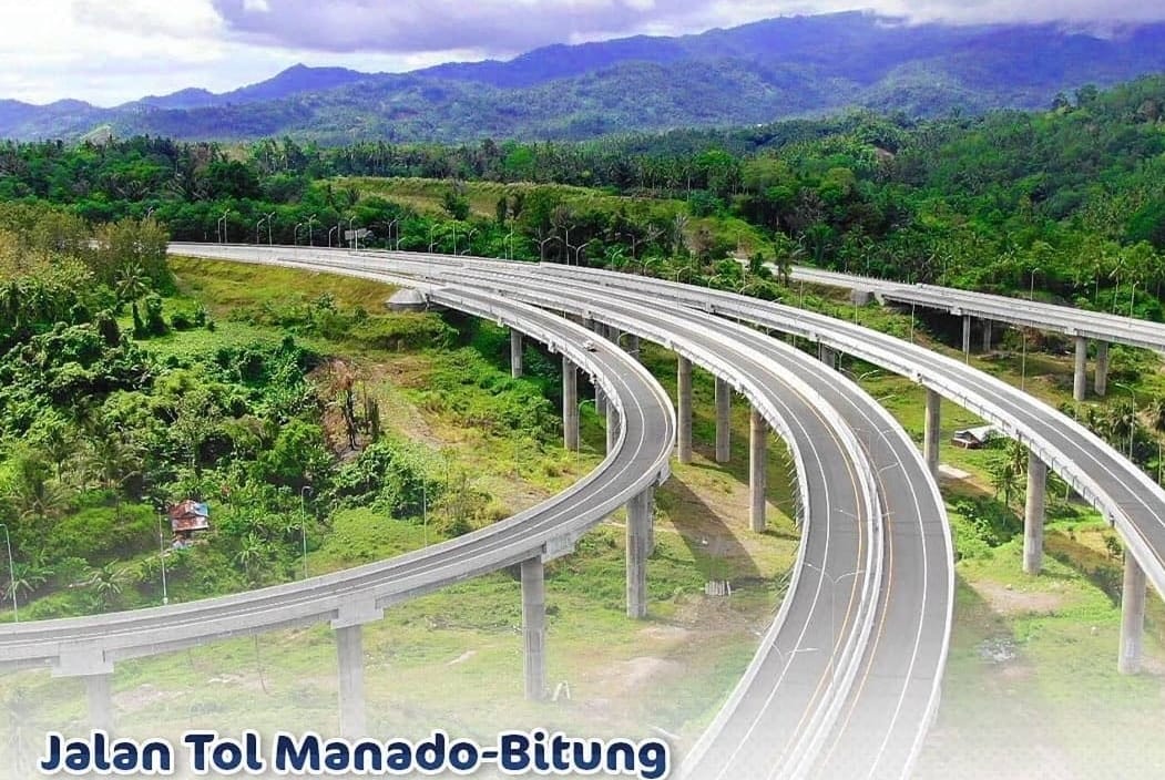 Sensasi Jembatan Layang dengan Panaroma Indah Membentang di Jalan Tol Pekanbaru-Padang  