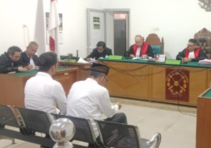 Korupsi Proyek Rel Kereta Lahat–Lubuklinggau, PPK Kemenhub dan Direktur CV Binoto di Vonis 2 Tahun 4 Bulan Bui