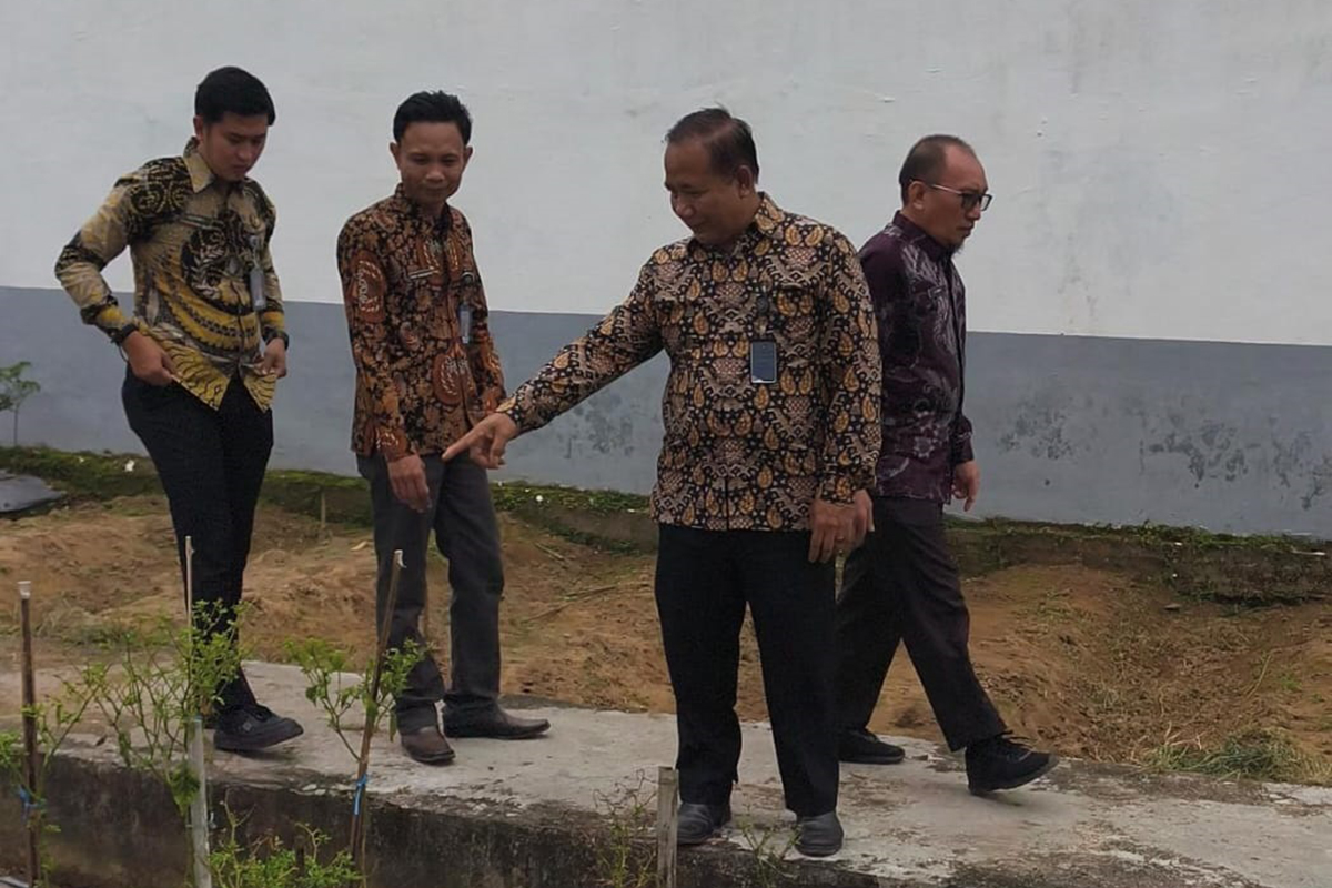 Lapas Narkotika Muara Beliti Gelar Kontrol Brandgang untuk Cegah Potensi Gangguan Kamtib