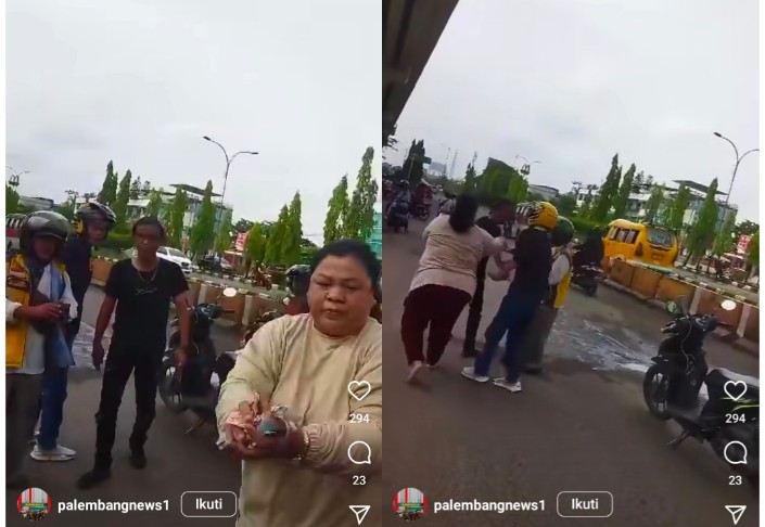 Heboh Penemuan Uang Jutaan Rupiah Tercecer di Pangkal Jembatan Ampera, Hendak Dibawa Kabur Pria