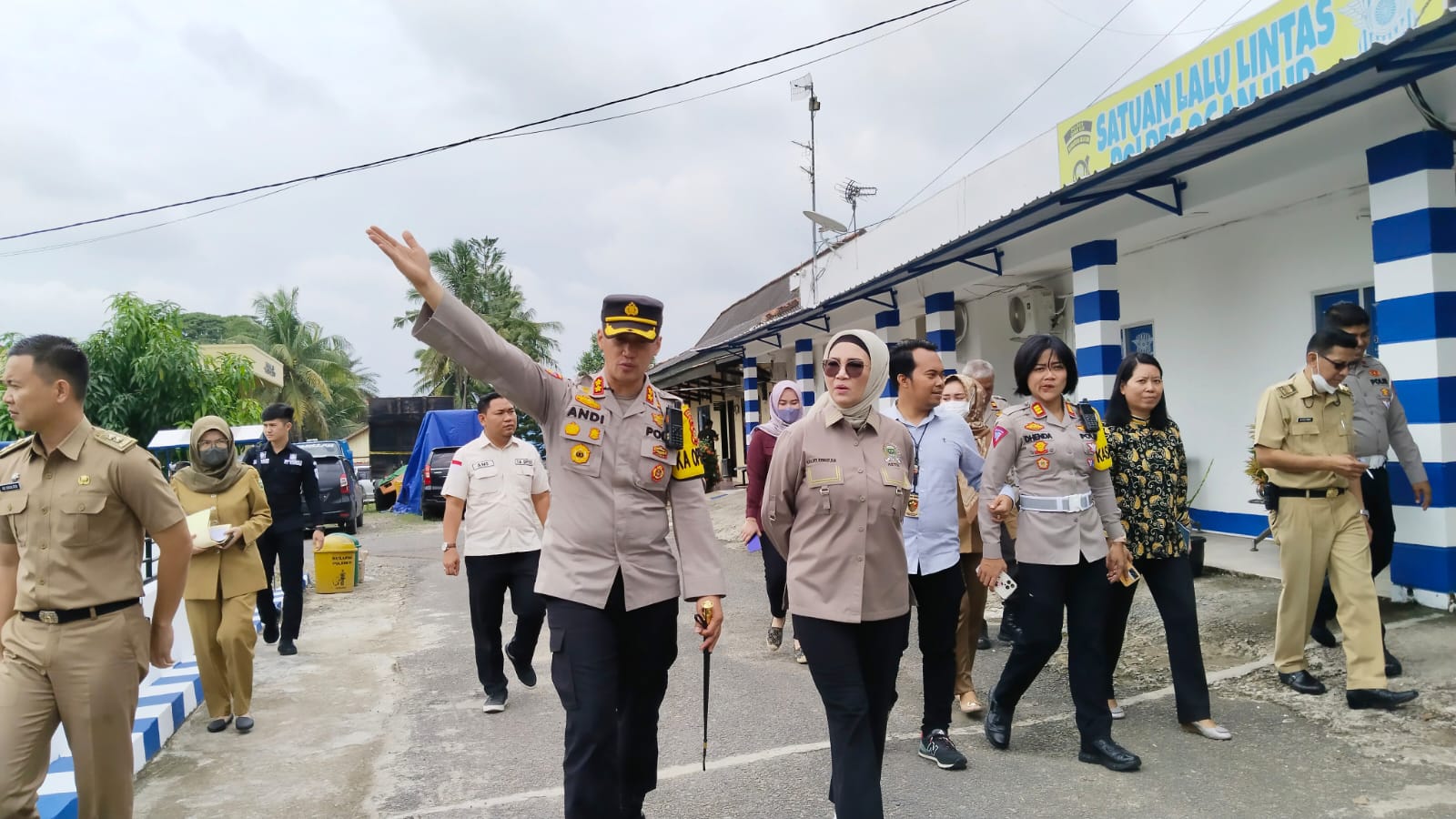 Terima Kunjungan Ketua DPRD Provinsi Sumsel, Kapolres Ogan Ilir Paparkan Situasi Lalu Lintas dan Keamanan