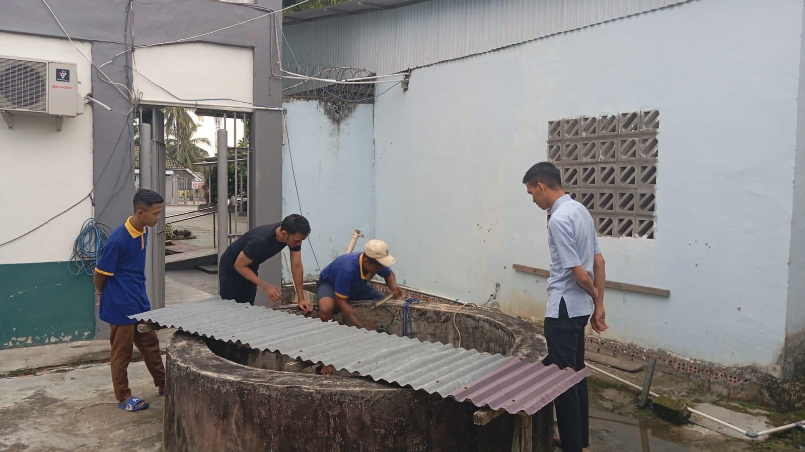Pastikan Distribusi Air Bersih Narapidana Terpenuhi, Lapas Tanjung Raja Ogan Ilir Maksimalkan Sumber Mata Air