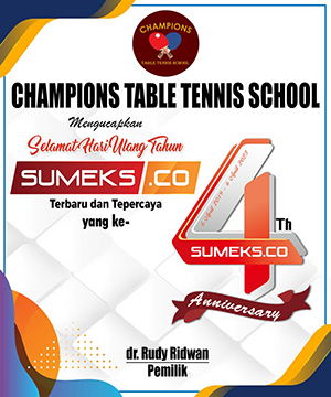 Champions Table School Mengucapkan Selamat Ulang Tahun Sumeks.co ke 4 