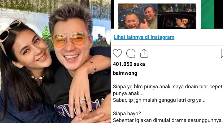 Miris! Ternyata Ini Alasan Baiw Wong Gugat Cerai Paula Verhoeven: Jangan Ganggu Istri Orang Ya!