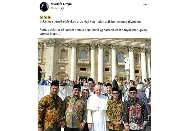 Foto Ini Sudutkan Menteri Agama Gus Yaqut