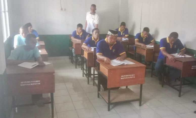 Wujudkan Hak Pendidikan, 10 Warga Binaan Lapas Tanjung Raja Ogan Ilir Ikuti Program Pembelajaran Kesetaraan