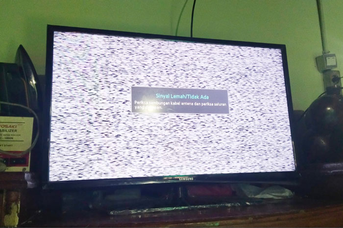 Ini Cara Warga Ogan Ilir Protes Dihapusnya Siaran TV Analog