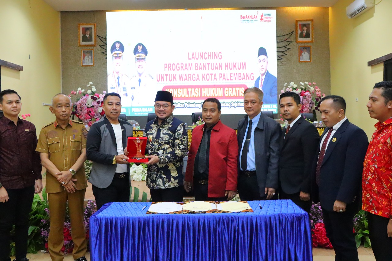 Pemkot Palembang Sediakan Bantuan Hukum Gratis untuk Masyarakat